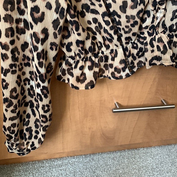 Leopard Print Zara Blouse - Picture 3 of 4